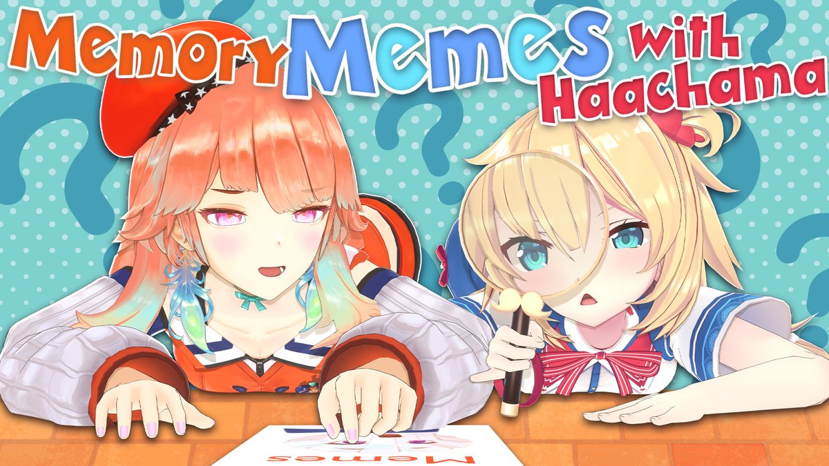 next stream→【MEMORY MEME REVIEW】 i know what will help Haachama catch up with the past 8 months! MEMES!!!!!!!!!!!! はあちゃまがこの前の8か月把握できるように一番効果的なのはやっぱりミームでしょ！！ youtube.com/live/u-eg-GL7C…