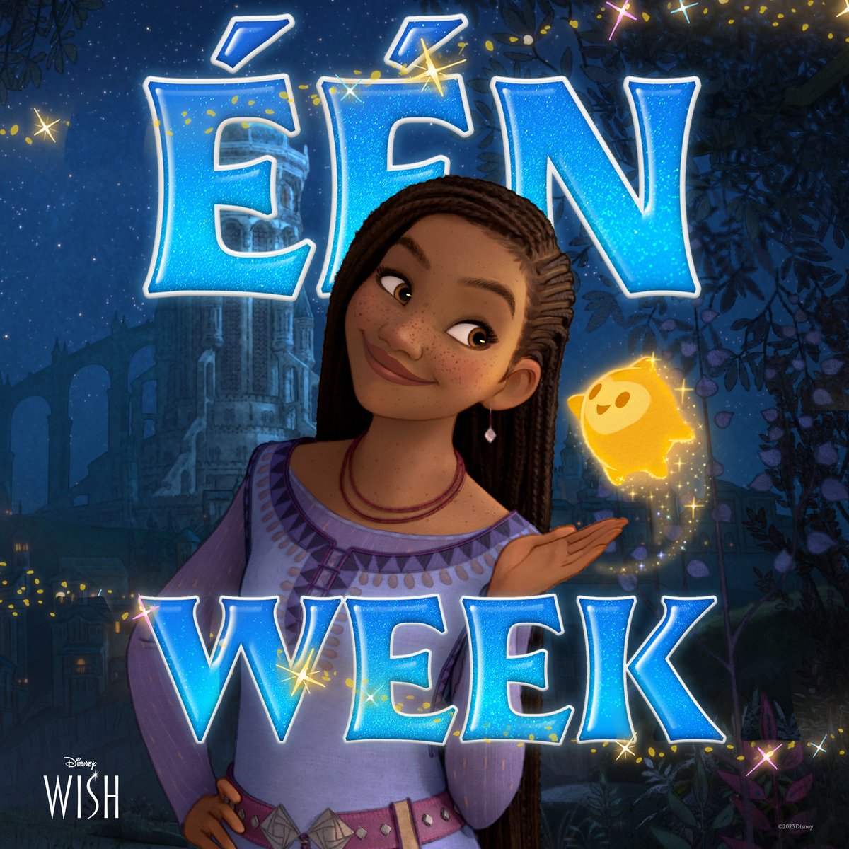 Stel je een plek voor waar ✨wensen✨ uitkomen. 💫⁣ 
Nog één week voor je naar Rosas kan reizen met Disney's Wish!