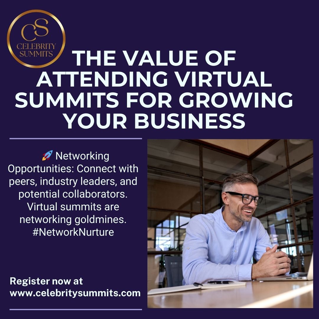 🚀 Networking Opportunities: Connect with peers, industry leaders, and potential collaborators. Virtual summits are networking goldmines. 
November 16th to 20th 👇👇

rfr.bz/t7imumo

#MillionairesAcademySummit #FinancialSuccess #OnlineSummit  #Onlineevent #FreeEvent