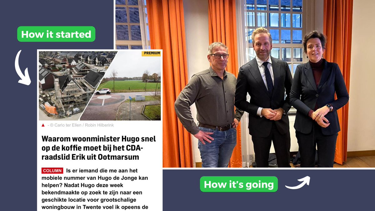 Zo doen we dat: tijd maken voor elkaar, luisteren en verbinden over grenzen heen. Dank <a href="/ErikHemmer/">Erik Hemmer</a> voor je ausdauer en <a href="/hugodejonge/">Hugo de Jonge</a> voor je 💪🏻 voor jongeren in de kernen.