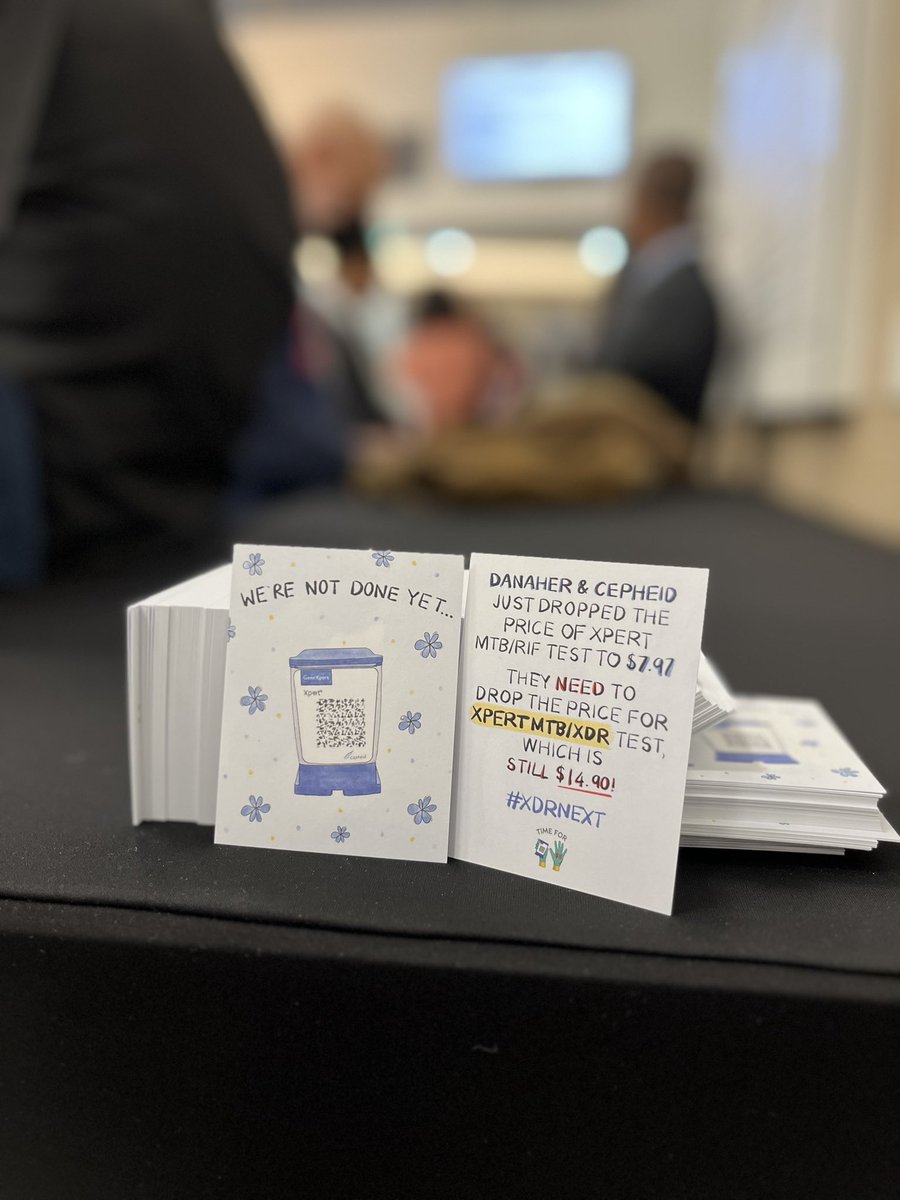 As the plenary is about to start at #UnionConf2023, we are here with an appeal for Cepheid and Danaher