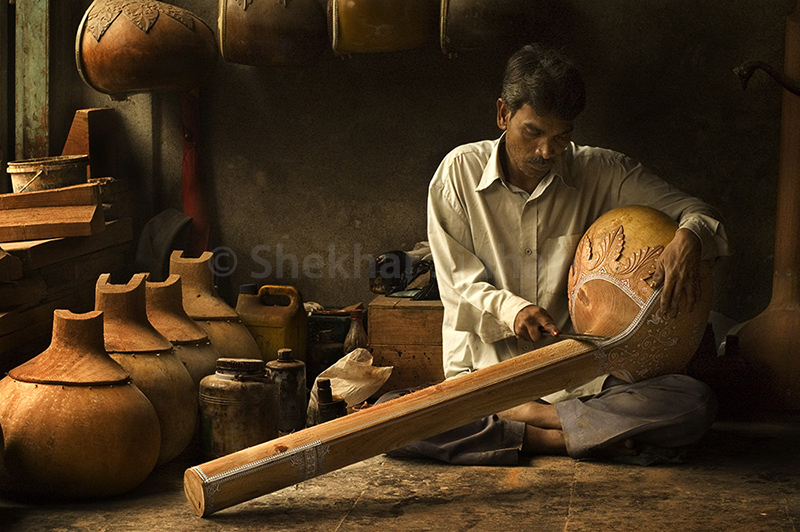 Pumpkins used in the making of Sitar and Tanpura. 📸 @shekharsidhaye