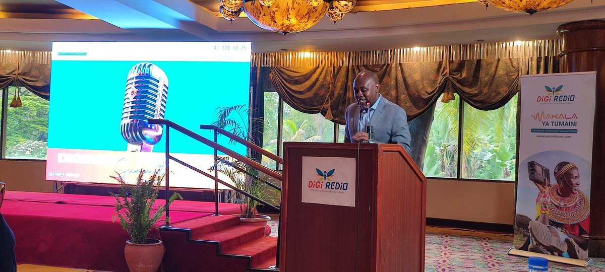 DigiRedio's tweet photo. We kicked off with a word from @PLengewa our Managing director

#DigiredioVoiceMoja
@UNICEFKenya
@CBCC_Africa
@WashaNjia
@MOH_Kenya
@MOH_DHP https://t.co/6iLl4hull2