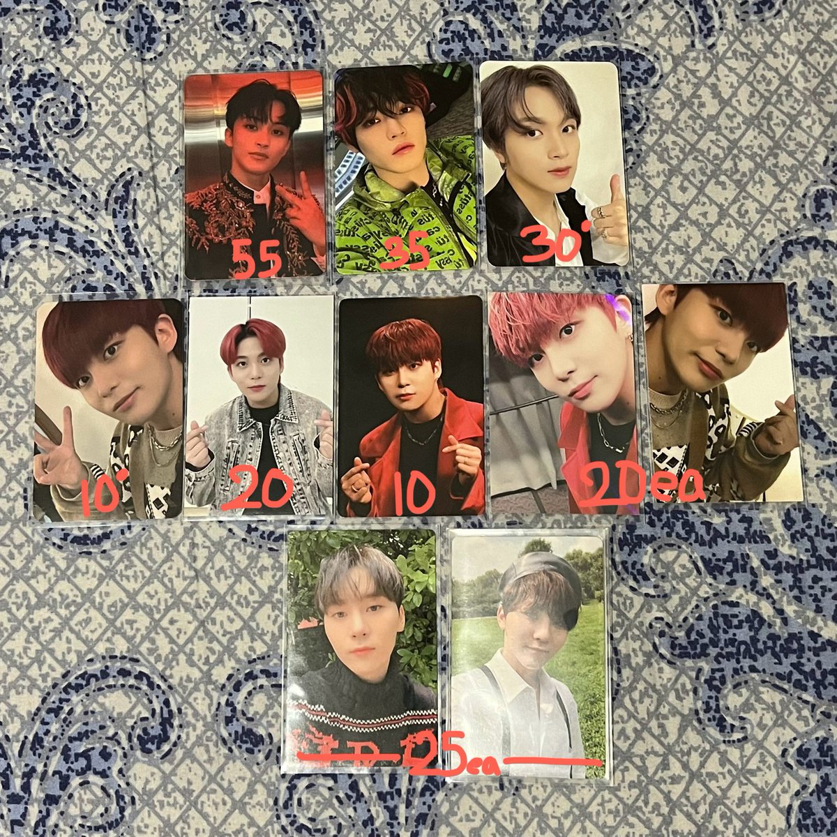 fullsunribos's tweet photo. WTS AAB PC PHOTOCARD 
Ateez, NCT 127 Dream, Seventeen
Mark, Chenle, Haechan, Jongho, Seungkwan

✅ price on pict
✅ co oren langsung
✅ keep event
✅ ready ina, jaksel
* damage

Condi? DM https://t.co/112FfpTs0t