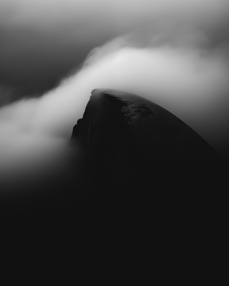 Exploring #YosemiteNationalPark in monochrome. The #YosemiteValley, #GlacierPoint, #HalfDome, #ElCapitan, and #BridalveilFall, all stunning in grayscale. The timeless beauty of #Yosemite captured in black and white at #TunnelView.