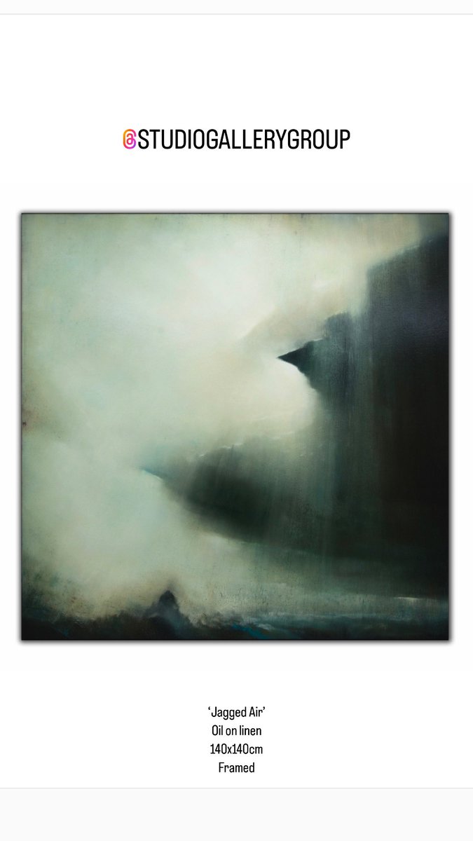 richardwhadcock's tweet photo. ‘Jagged Air’
Oil on linen
140x140cm
Framed
Kerry skies.
@studiogallerygroup
#kerry #jaggedair #studiogallerygroup #studiogallery #brisbane #melbourne #artinaustralia https://t.co/IFLZaTACqr