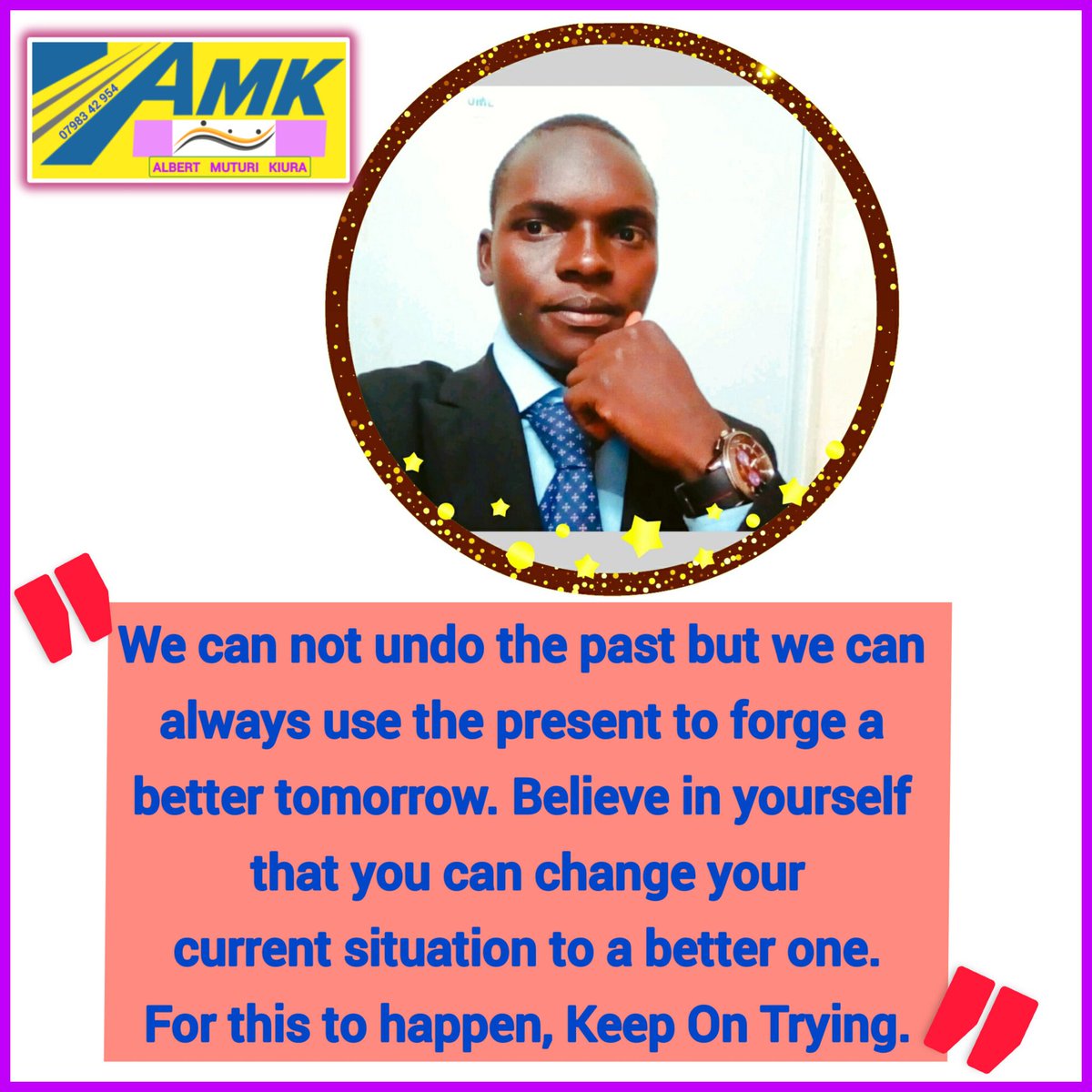 albert_muturi's tweet photo. Believe That You Can Make It.

#SuccessMindset #SuccessQuotes https://t.co/2xOeNZEvU8