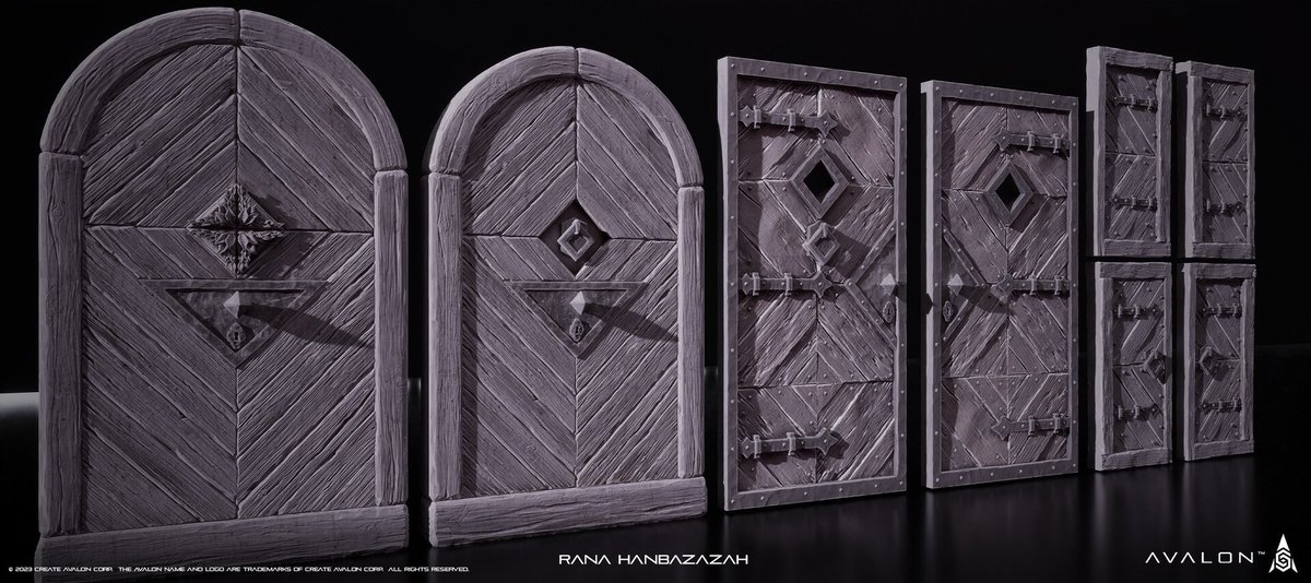 Here are some of the modular kit pieces I sculpted for @avalon. Planning, sculpting and implementing this kit has been challenging yet FUN! Let me know what you think ✨

Check the kit here: artstation.com/artwork/n0eknO

#UnrealEngine #UE5 #zbrush #3d #portfolio