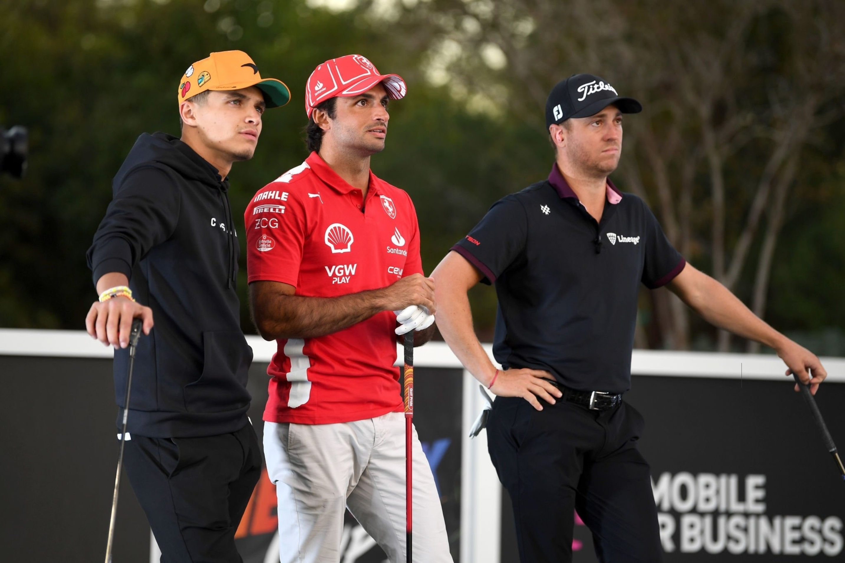 Carlos Sainz and Justin Thomas are first winners of Netflix Cup