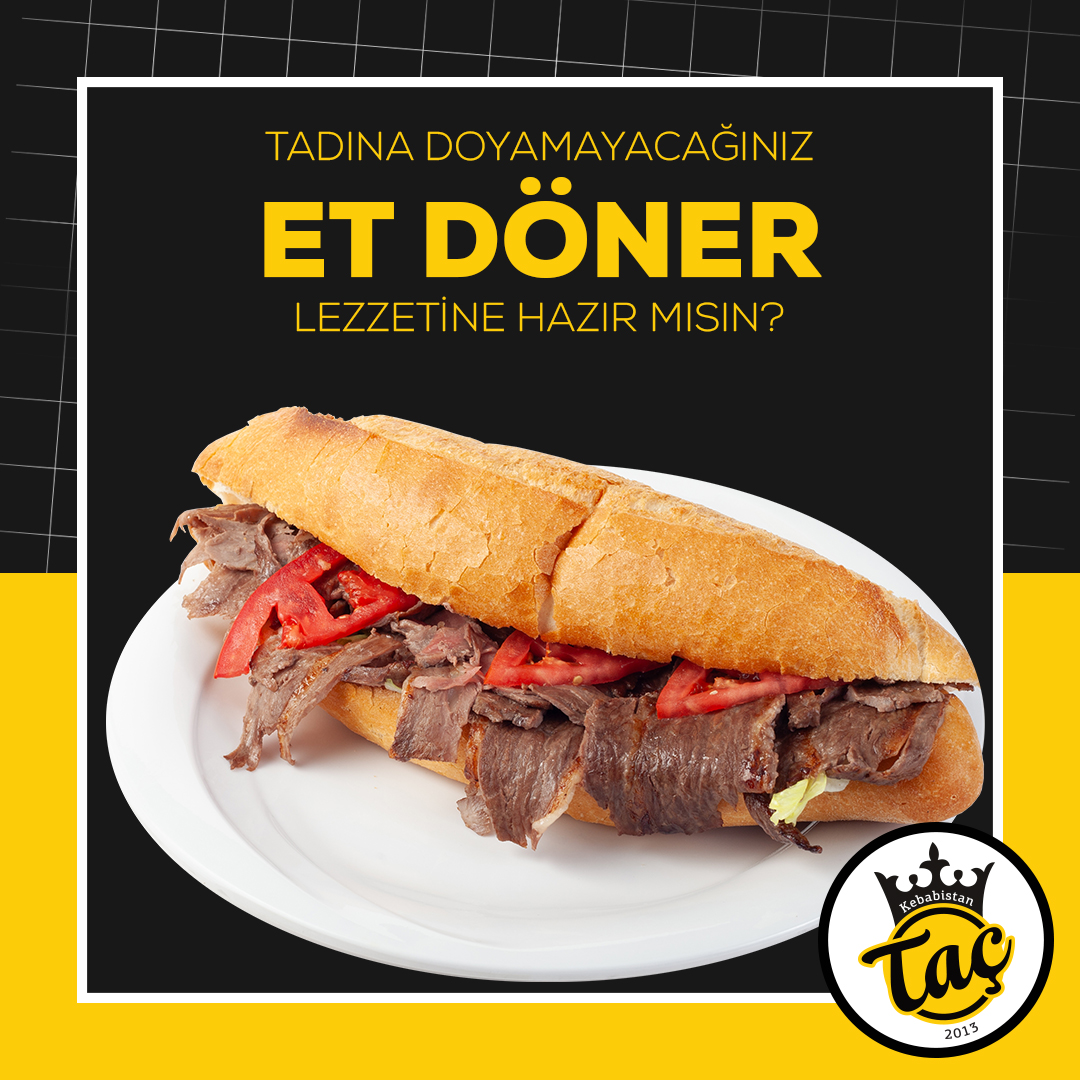 Tadına doyamayacağınız et döner lezzetine hazır mısın? Seni Taç Kebabistan'a bekliyoruz.

#taçkebabistan #etdöner #et #döner #lezzet