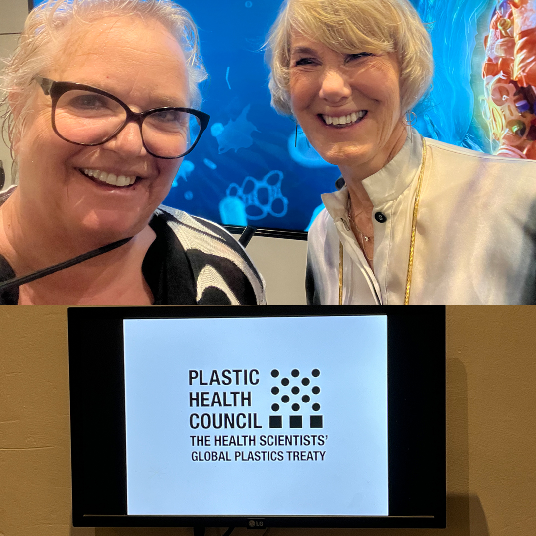 plasticsoupfoun's tweet photo. Plastic Health Council launches at UNEP INC3, Nairobi (15 November 2023): @mariawesterbos  and @siansutherland  presented the Health Scientists’ Global Plastics Treaty, demanding stronger measures to protect health. Press release: https://t.co/GYvadbB2KH #GlobalPlasticTreaty https://t.co/n7PAZmigLT
