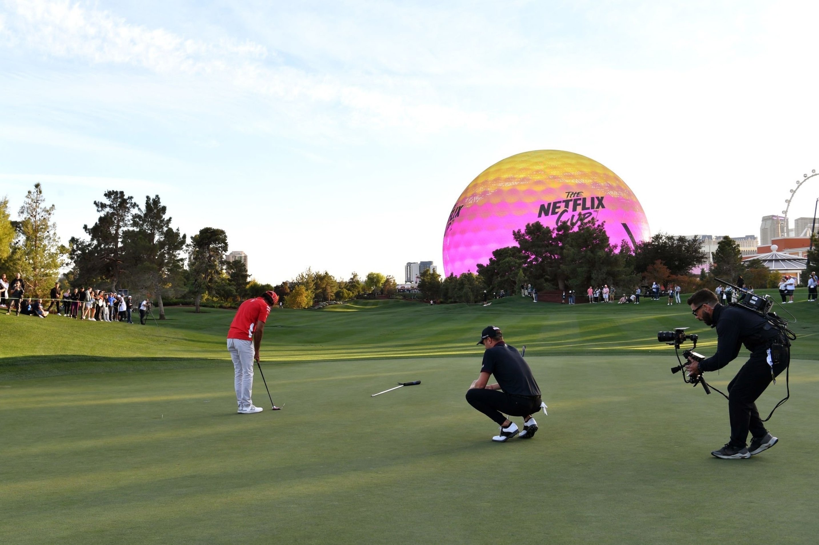 Carlos Sainz and Justin Thomas are first winners of Netflix Cup