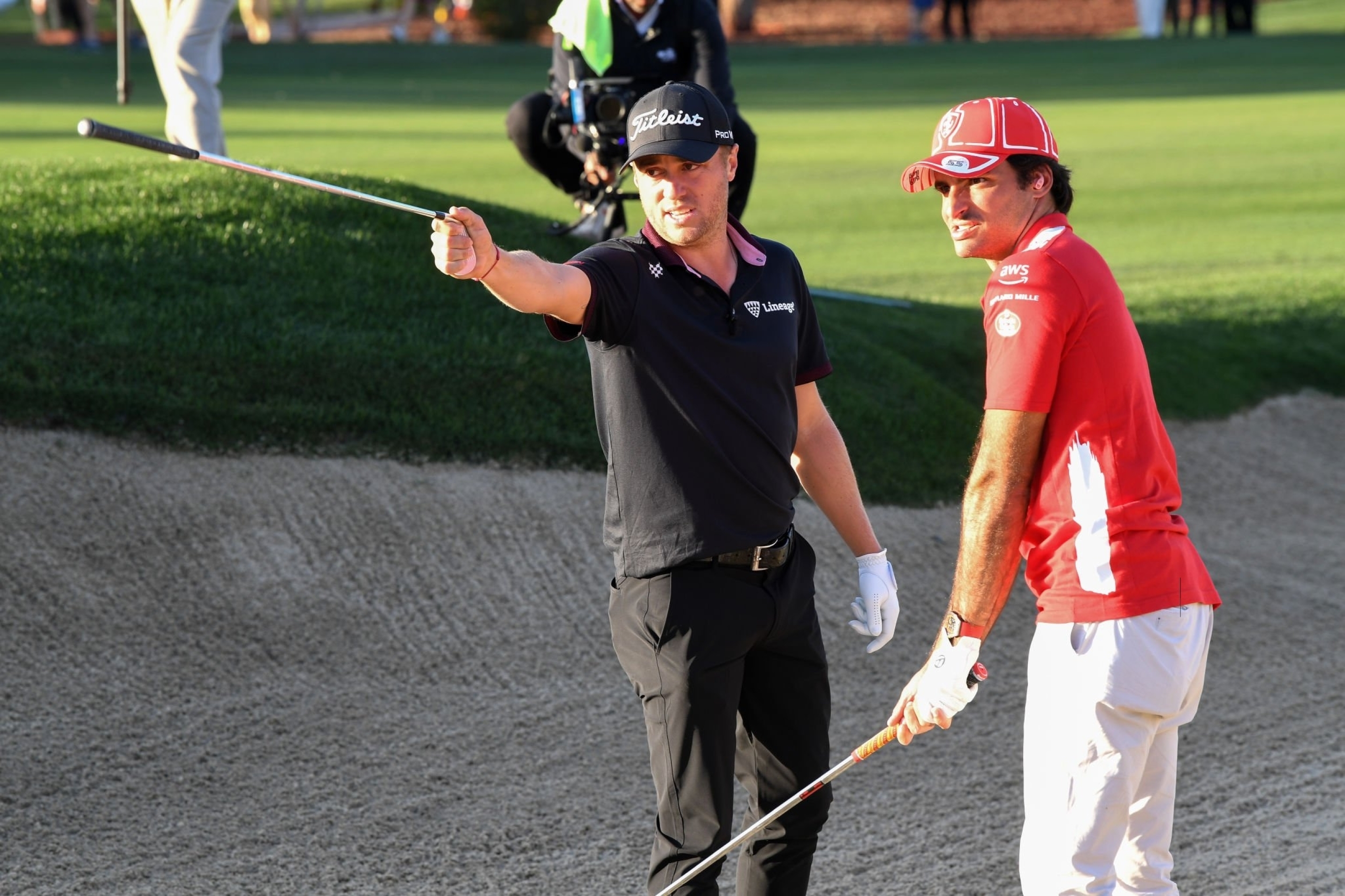 Carlos Sainz and Justin Thomas are first winners of Netflix Cup