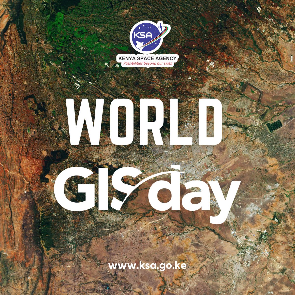 SpaceAgencyKE's tweet image. Today, on #GISDay2023, we celebrate the power of Geographic Information Systems (GIS) in transforming how we visualize our world

At KSA we are keen to deepen the value on GIS and Earth Observation for Kenya 🇰🇪
#worldgisday #gis #spaceforgood #space4sdgs #earthobservation
