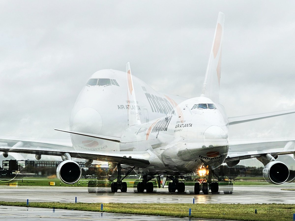 Magma Aviation (Air Atlanta Icelandic) Boeing 747 @HeathrowAirport #aviation #aviationlovers #planespotting #avgeek #Boeing