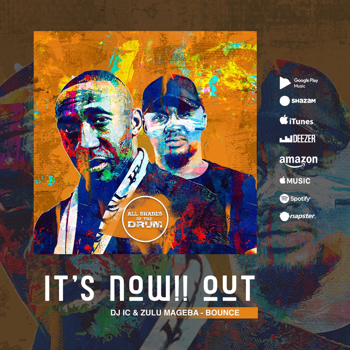 UK 🇬🇧 & SA 🇿🇦 collaborate 😎🔥🔥

DJ IC & Zulu Mageba - #Bounce is out on all digital platforms 🙏🏾

Link: tr.ee/7nWsbCmT1j

#happyreleaseday 🥳
#newmusic
#electronicdancemusic
#collaboration
#AfroTech