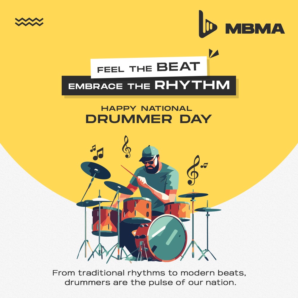 MB_MusicAcademy's tweet photo. Today, let's honor the artists who make us dance, groove, and feel the music deep within our hearts. With every beat, they create magic, stirring our souls and unifying us in rhythm and harmony.

#NationalDrummersDay #FeelTheBeat #MBMA #MeetBros #MbMusicAcademy #MusicSchool https://t.co/Sd8scOwqkD