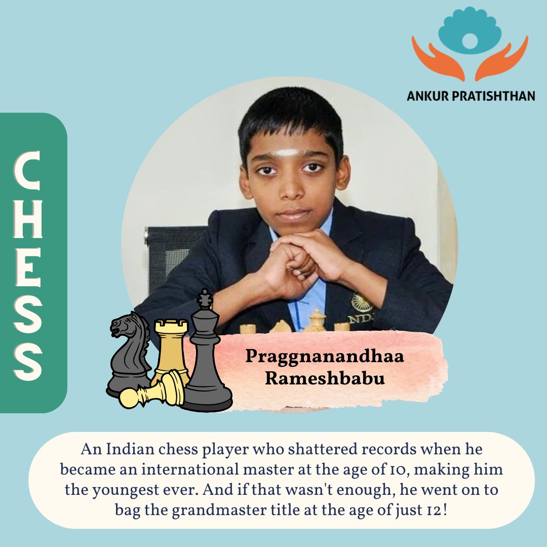 Our 1st young champ! 🌟🌟
.
.
.
.
.
#youngtalents #chess #india #ngo #ngoindia #ankurpratishthan #youthempowerment #proud