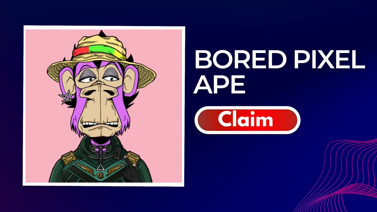 Bored Pixel Ape NFTs Mint Live 🎉

Join Giveaway ✅
Retweet ✅

👇GO👇
gleam.io/mjixS/bored-pi…