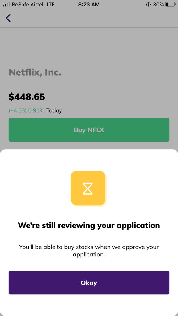 King_Babstee's tweet photo. @joinkuda I’m just believing @joinkuda is a scam. I submitted my investment application and this is more than 3 days now. It’s still under review. But they allow me to fund and now my money is just there I can’t buy stock or anything. Are you guys trying to steal my money @joinkuda https://t.co/fPHmDOD0FV