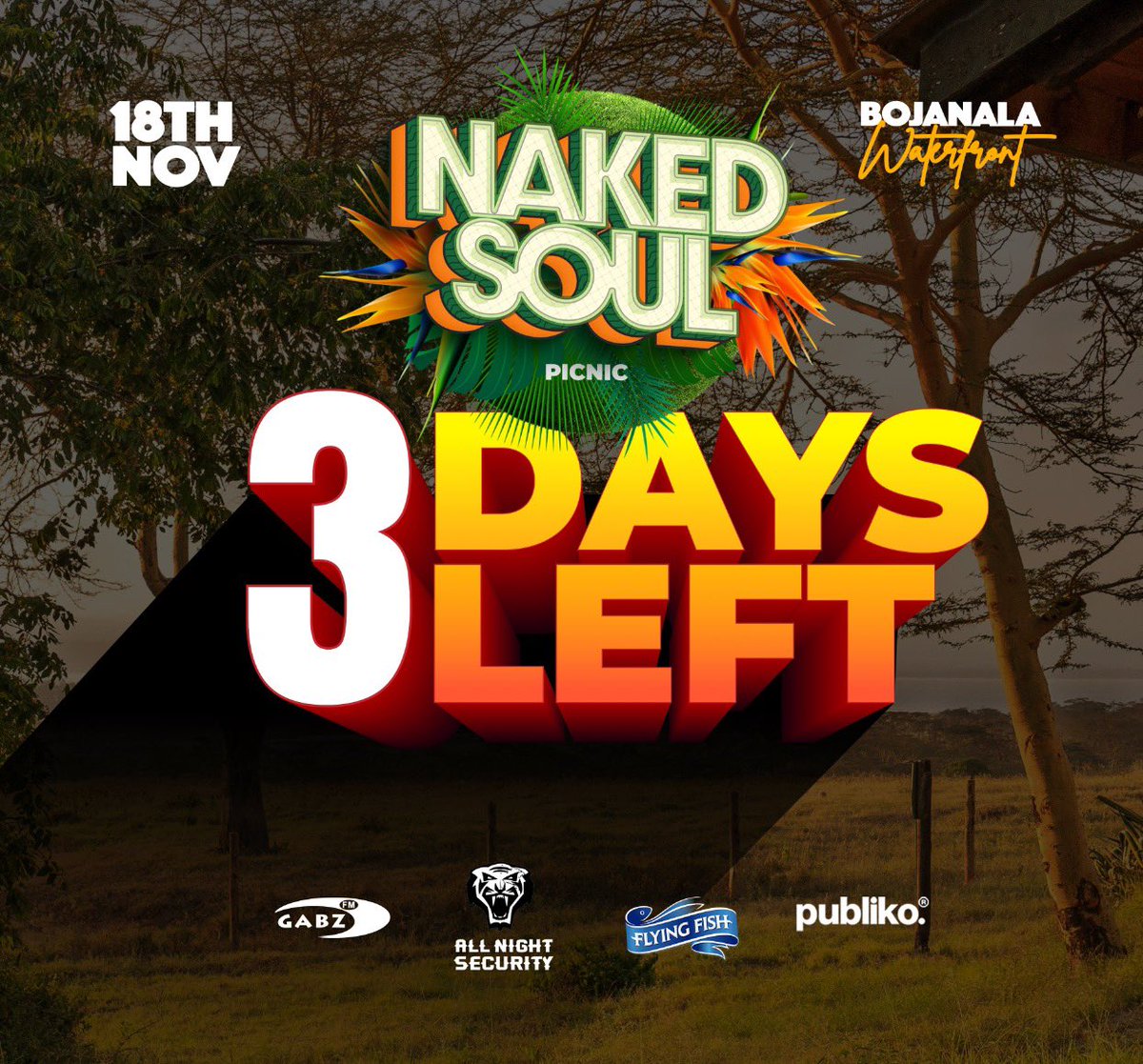Naked_SoulPic's tweet image. Tic Tck, Tic Toc!! 🫢 Get your tickets to the official Spring Event 🌸💚 

Tickets available at WebTickets outlets ( Spar Shops) or click on the link to get yours!! 🤗 buytickets.at/nakedsoulpicni…

@The_Cookoff 
#NakedSoulPic
#MotsheloWaBokomo 
#CulinaryCampaigns