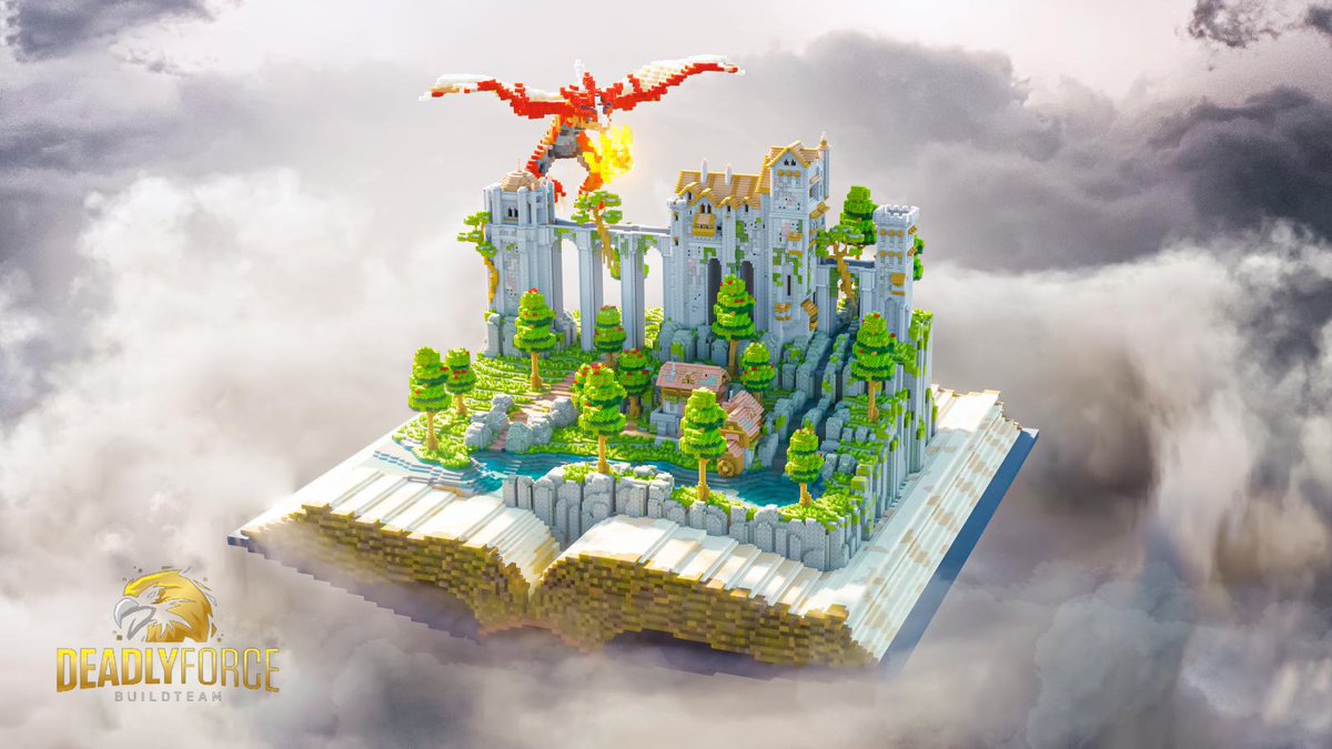 DeadlyForceBT's tweet photo. - • AGE OF CASTLES
🏗️Project by our Builder's: Feltiy
📸Render By: @sedovtop1st 
🌎 Build in: @HYTOPIAgg https://t.co/fhX5AXEYpt