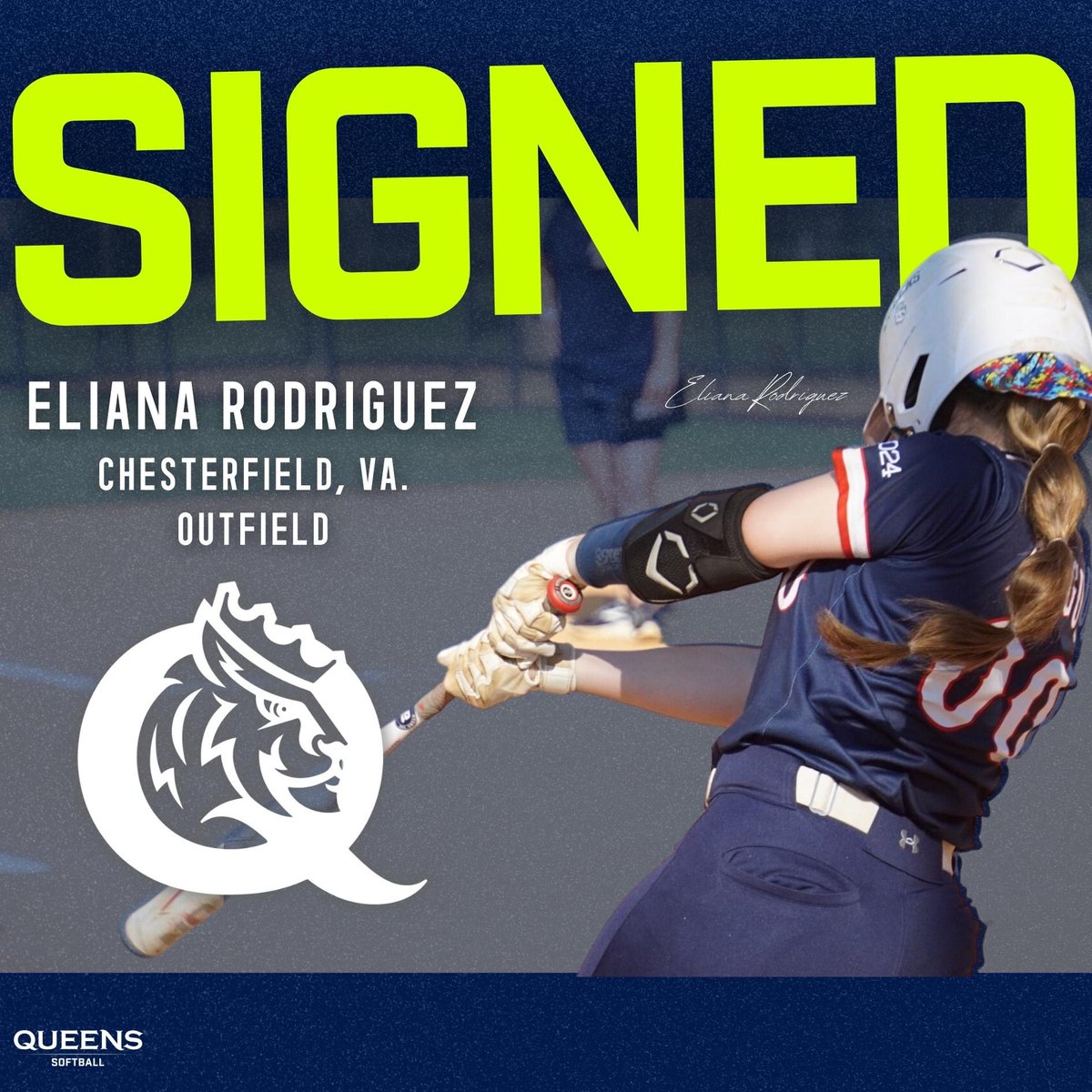 𝓢𝓲𝓰𝓷𝓮𝓭✍️

Eliana Rodriguez is coming to the Queen City!🥎

#GoRoyals | #RoyalsRise