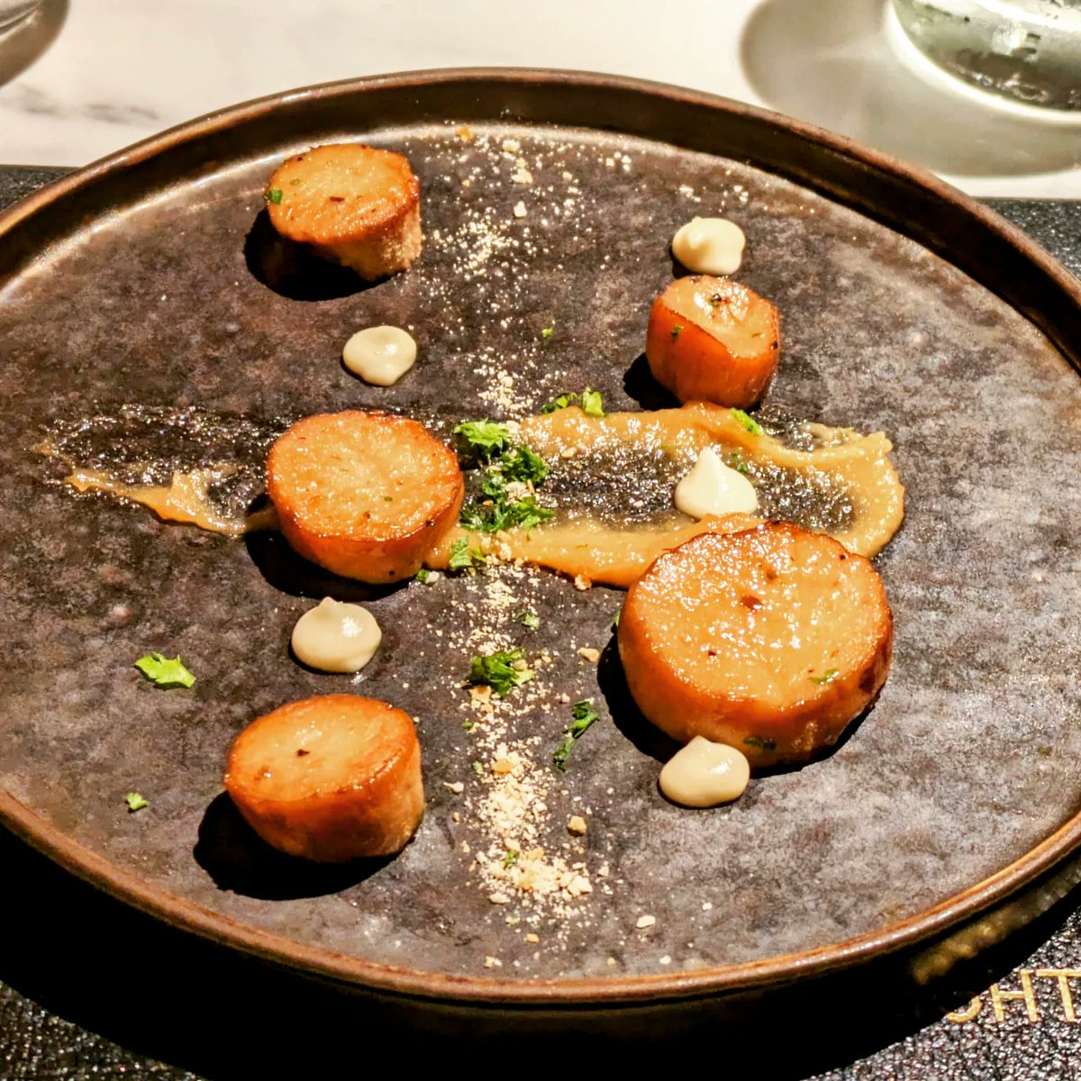 VeganOlive1's tweet photo. Fantastic dinner in The Limelight Club on @pandocruises Iona....The #Vegan options were delicious #Vegan #Cruising #Cruise #Veganblogger ❤️😍🚢☺️🌻👍👌🌱😋 https://t.co/qJdOdmY6yx