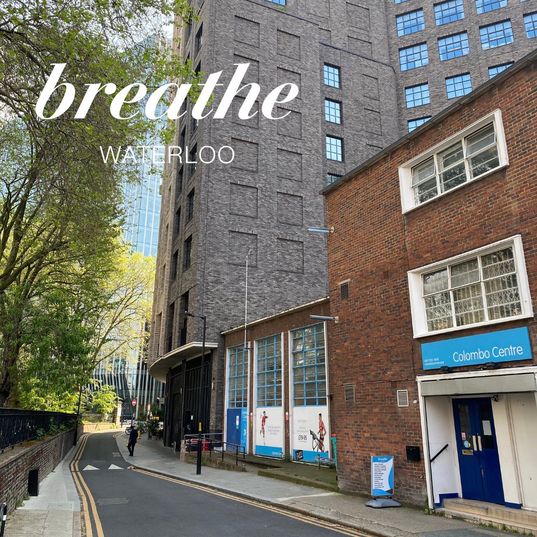 breathelondon's tweet photo. Breathe Waterloo at the Colombo Centre since 2004 - four beautiful treatment rooms overlooking the gorgeous little park by the church - a haven of tranquility on the Southbank and a great space for mind and body therapies @CoinStreet @ColomboCentre https://t.co/TX7zDT9e01 https://t.co/XUhmHHTNt6