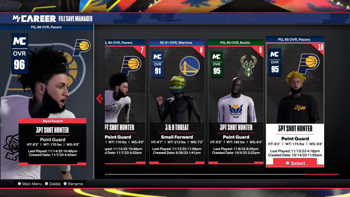 P5 account for sale got 6’2 6’3 6’4 and 6’7 lock and 6’8 PF 140K VC Level 40 both seasons and PS PLUS DM OFFERS 

ALL PG BUILDS ARE UPDATED HOF BLINDERS SOME HAVE BRONZE INTERCEPTOR  MAX BADGES ON ALL BUILDS