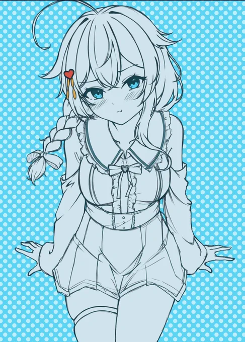 こんな時雨も見てみたいラフ