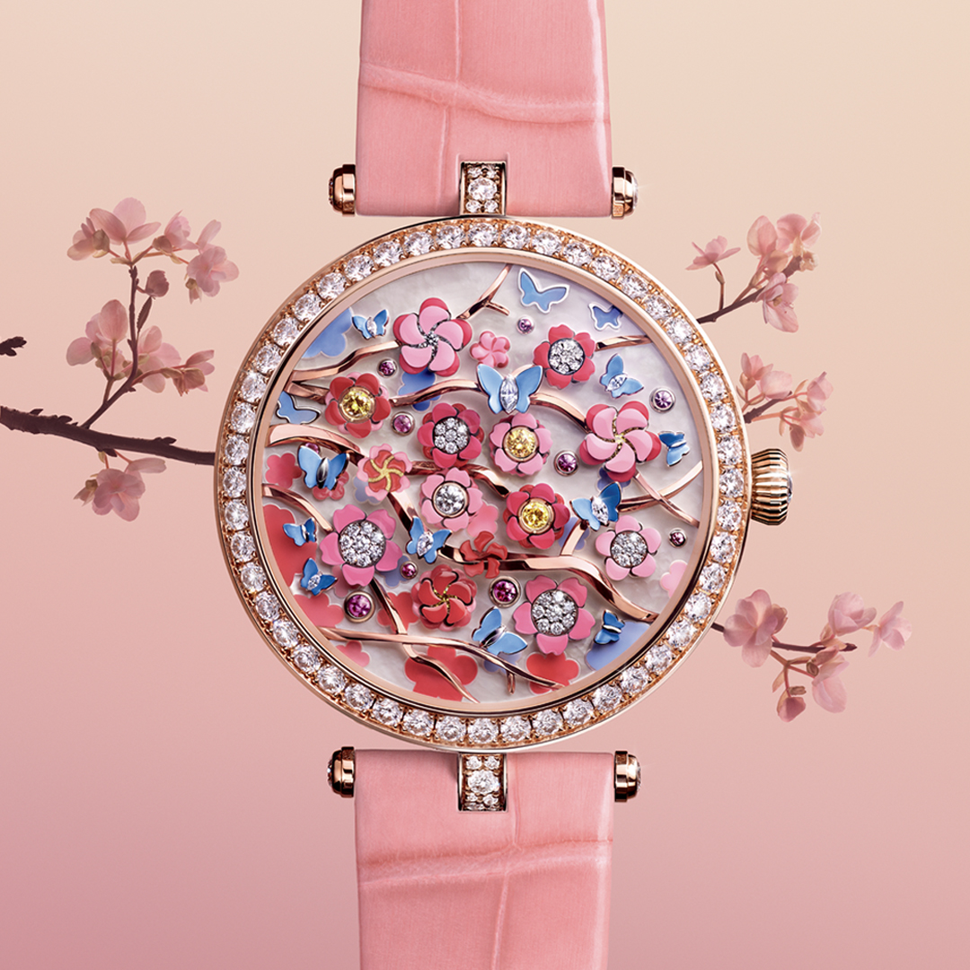 vancleef_japan's tweet photo. 花々とともに時を告げる〈レディ アーペル ユール フローラル スリジエ ウォッチ〉。60分ごとに花がランダムに開閉し、文字盤がその印象を変えます。
2022年ジュネーブ ウォッチ グランプリにて、栄えあるイノベーション ウォッチ賞を受賞しました。
#GPHG #GPHG2022 #PoetryofTime #VanCleefArpels