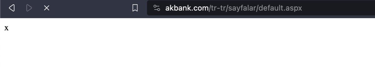 X? <a href="/Akbank/">Akbank</a> Koskoca bankanın İnternet ve cep şubesi dakikalardır mort 👏