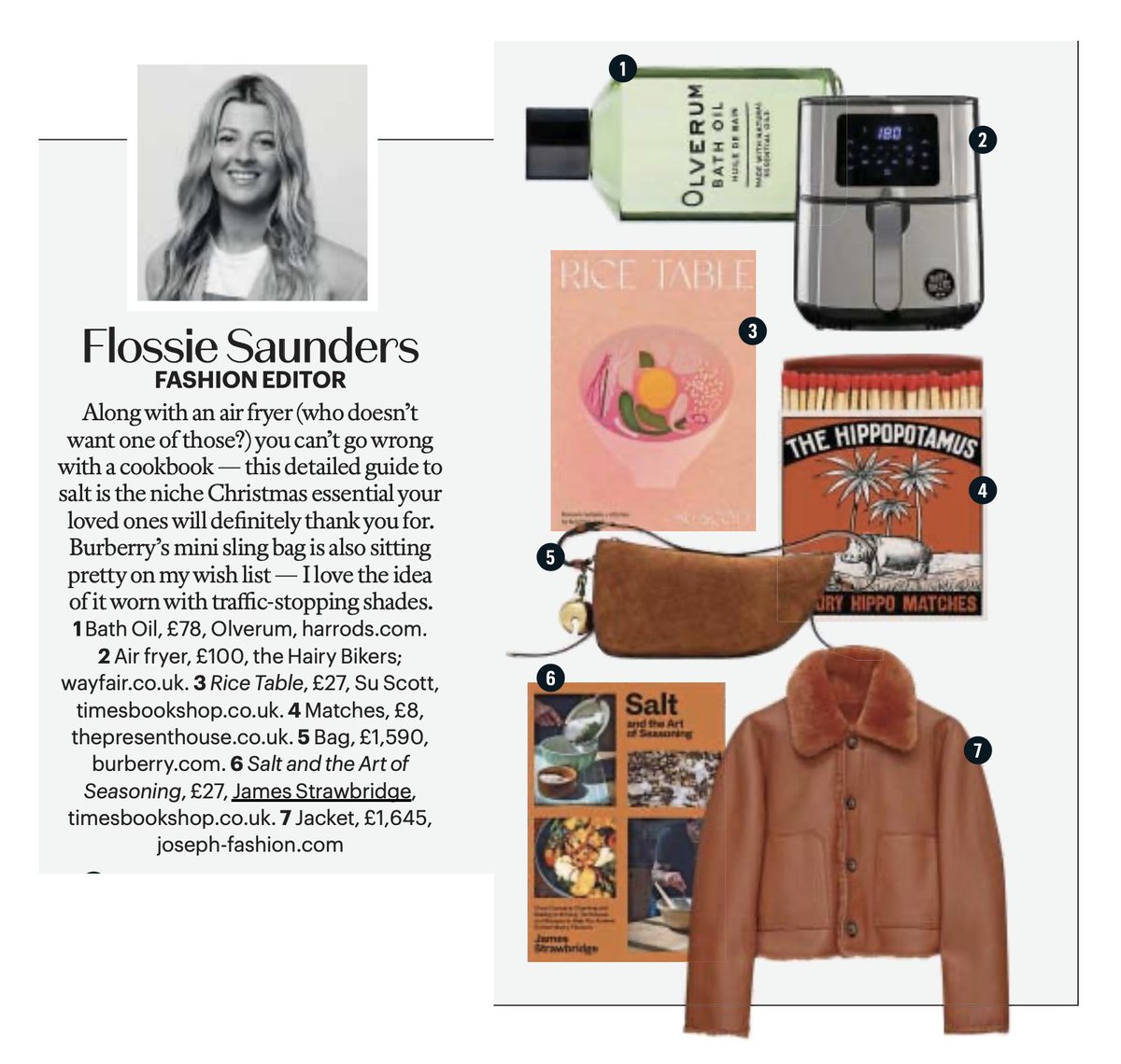 Add #Salt and the Art of Seasoning by <a href="/eco_boy/">James Strawbridge</a> to your Christmas #gift list, recommended by <a href="/FlossieSaunders/">Flossie Saunders</a> for <a href="/TimesStyle/">Times Style</a>!