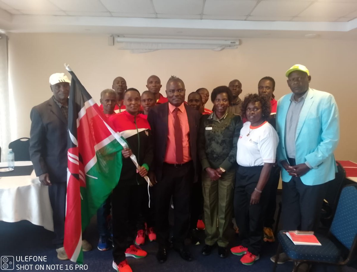 mukua_karimi's tweet photo. Team Kenya 🇰🇪 participating in the 14th Africa Masters Athletics Championships in Pretoria South Africa starting today. Wish you all the very best. https://t.co/vQ2beHrNV7