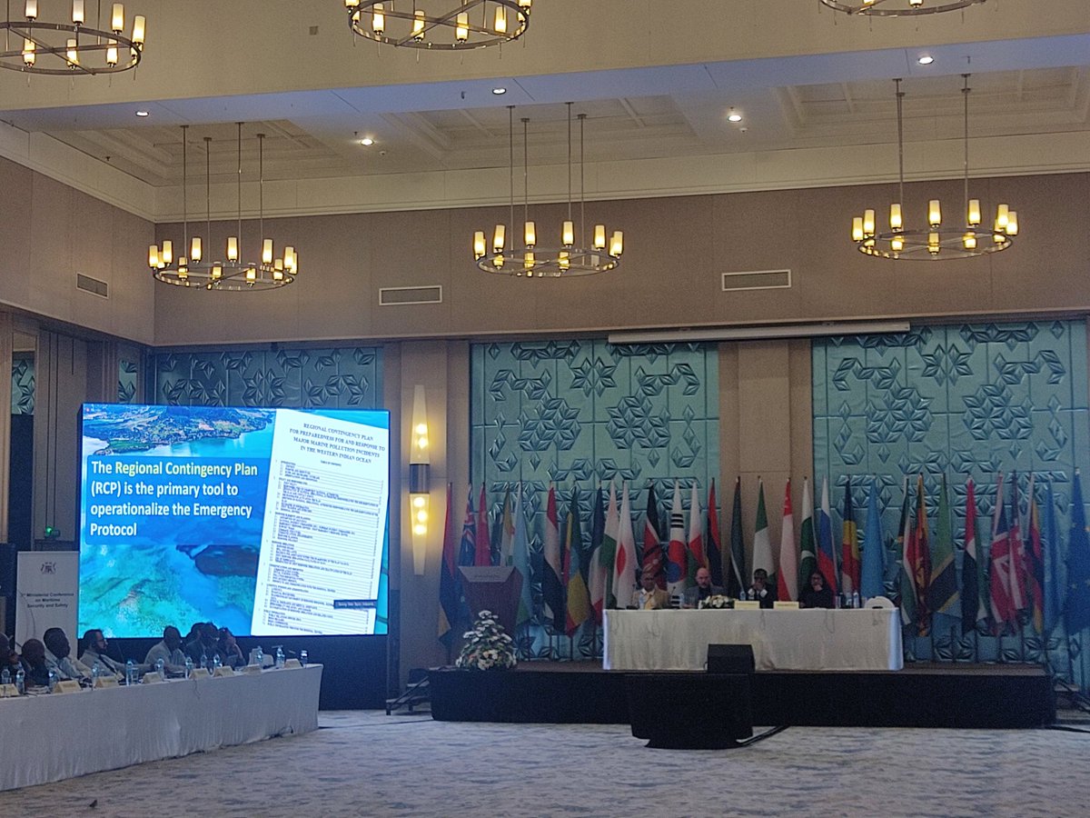 #MASE Programme (@mase_programme) on Twitter photo #Day2 H.Official mtng of the 3rd Ministerial Conference on #MARSEC in #Mauritius
The Western Indian Ocean #Maritime Security Architecture presented as an important regional mechanism for #cooperation and #coordination in the region! <a href="/RMIFCenter/">RMIFC</a> <a href="/RCOC_Center/">Regional Coordination Operations Centre</a> <a href="/commission_coi/">Commission de l’océan Indien COI_IOC</a> #Day2 H.Official mtng of the 3rd Ministerial Conference on #MARSEC in #Mauritius
The Western Indian Ocean #Maritime Security Architecture presented as an important regional mechanism for #cooperation and #coordination in the region! <a href="/RMIFCenter/">RMIFC</a> <a href="/RCOC_Center/">Regional Coordination Operations Centre</a> <a href="/commission_coi/">Commission de l’océan Indien COI_IOC</a>