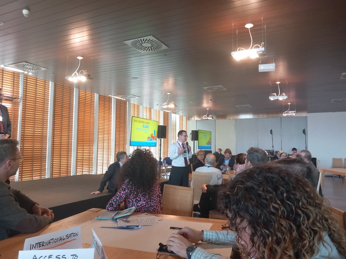 EEN_Basque's tweet photo. 🔚 Cerramos la #SMEAssembly2023 recogiendo todo el aprendizaje y las conclusiones que hemos extraído para seguir ayudando a las PYMEs vascas. ✅
Ahora es el momento de dar comienzo a la Conferencia Anual #EEN2023, donde contaremos con expertos de primer nivel. 🚀
¡Acompáñanos! https://t.co/8ClEUGnSYQ