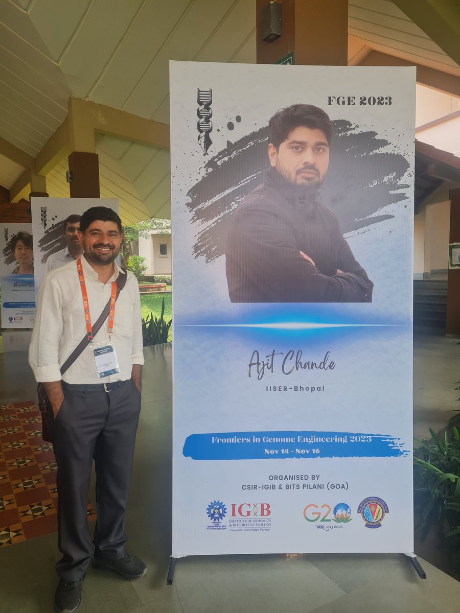 Glad to be @FGE2023. #inspiringscience, #FGE23Goa