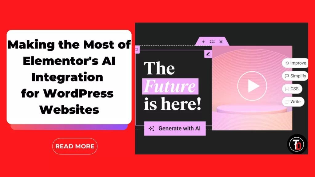 temydeedigital's tweet image. Do you use Elementor? Checkout it’s AI integration features and benefits for your WordPress Website 

👉🏽 buff.ly/47wvLqF

#wordpresswebsitedesign #ElementorAI