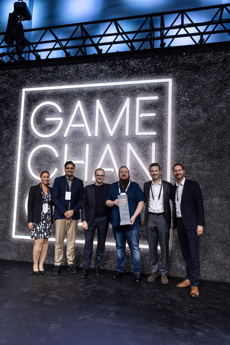 Celonis's tweet photo. Introducing the first-ever Global Game Changers.

◆ Innovation Award: AmerCareRoyal
◆ Excellence Award: Bayer AG
◆ Community Inspiration Award: INGKA Group

Here’s to changing the game, one process at a time. 

#Celosphere https://t.co/1vDsm7Tnjx