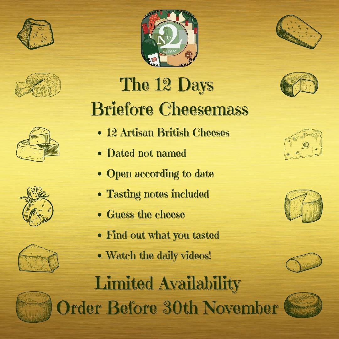 The 12 Days Briefore Cheesemass It’s all about cheese advent calendars this year and here’s a 12 day one. Slightly unique as you’ll need to know your cheese. Video reveals and tasting notes included! Purchase here! 2poundstreet.com/product/12-day…