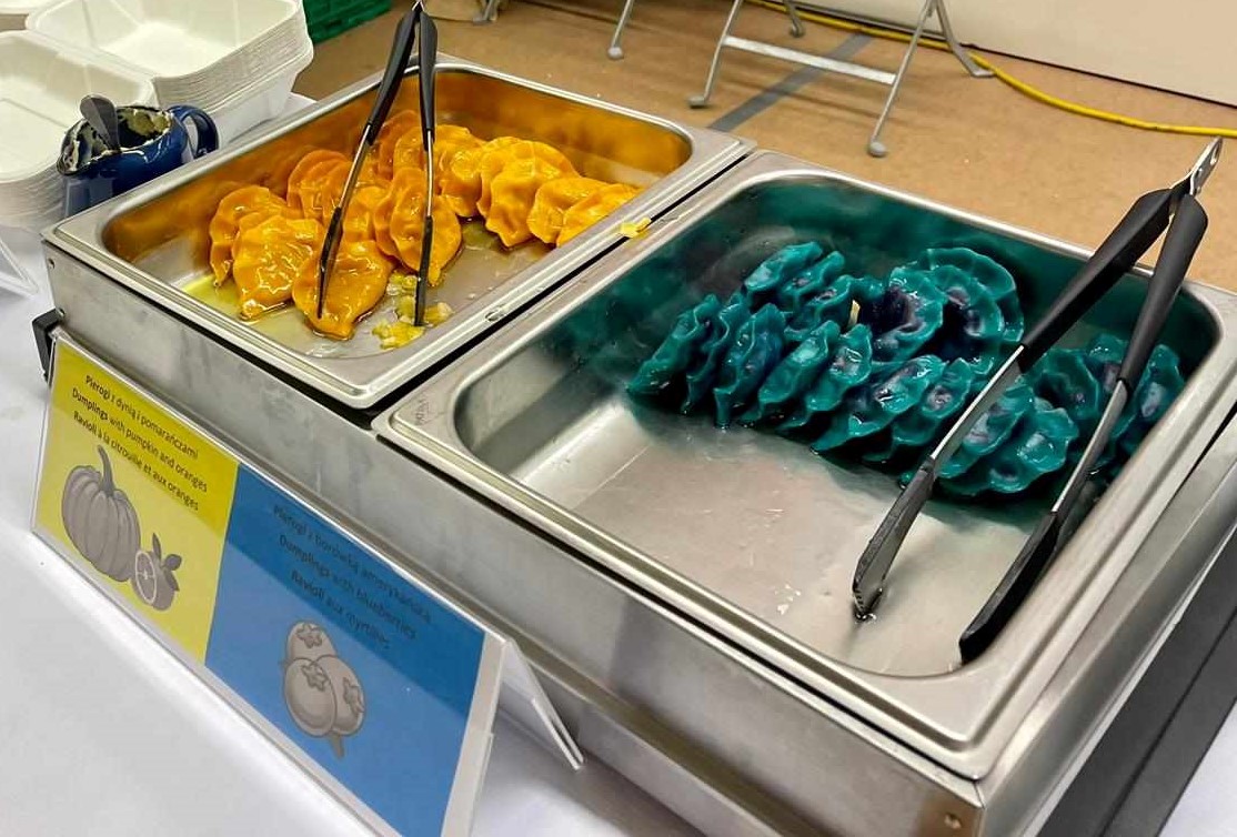 PLMissionGeneva's tweet photo. #UNBazaar AD 2023 @UNGeneva! @PLMissionGeneva presented Poland’s finest cuisine specialities – among them dumplings and cakes. https://t.co/VK4wkm3CGB