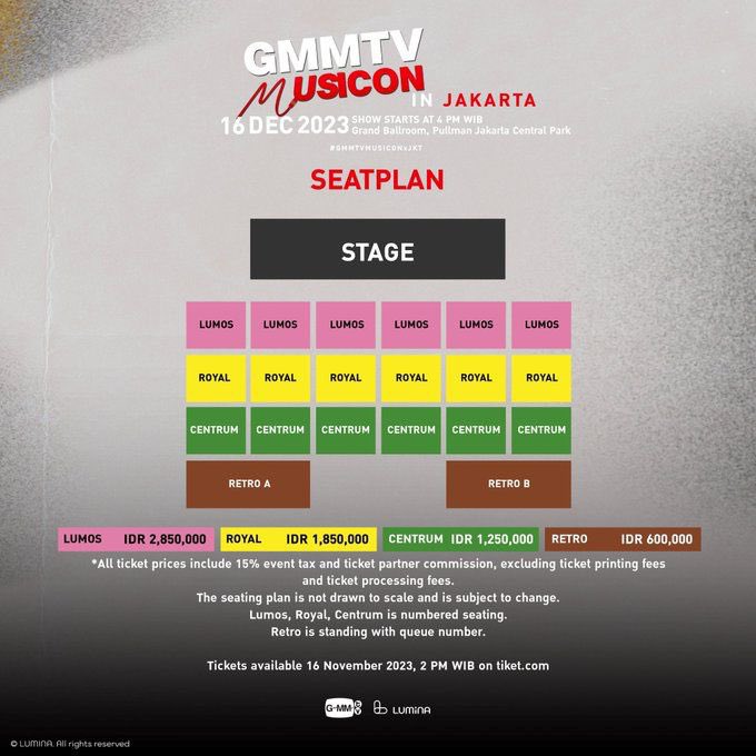 OPEN JASTIP GMM MUSICON in JAKARTA 16 des 2023

fee 200k-300k/tix

• limited slot
• pakai identitas customer
• trusted💯✨

booking/more info pls dm us💗
WTS OPEN JASTIP

Tag. concert war tix jkt wtb gmm musicon ina