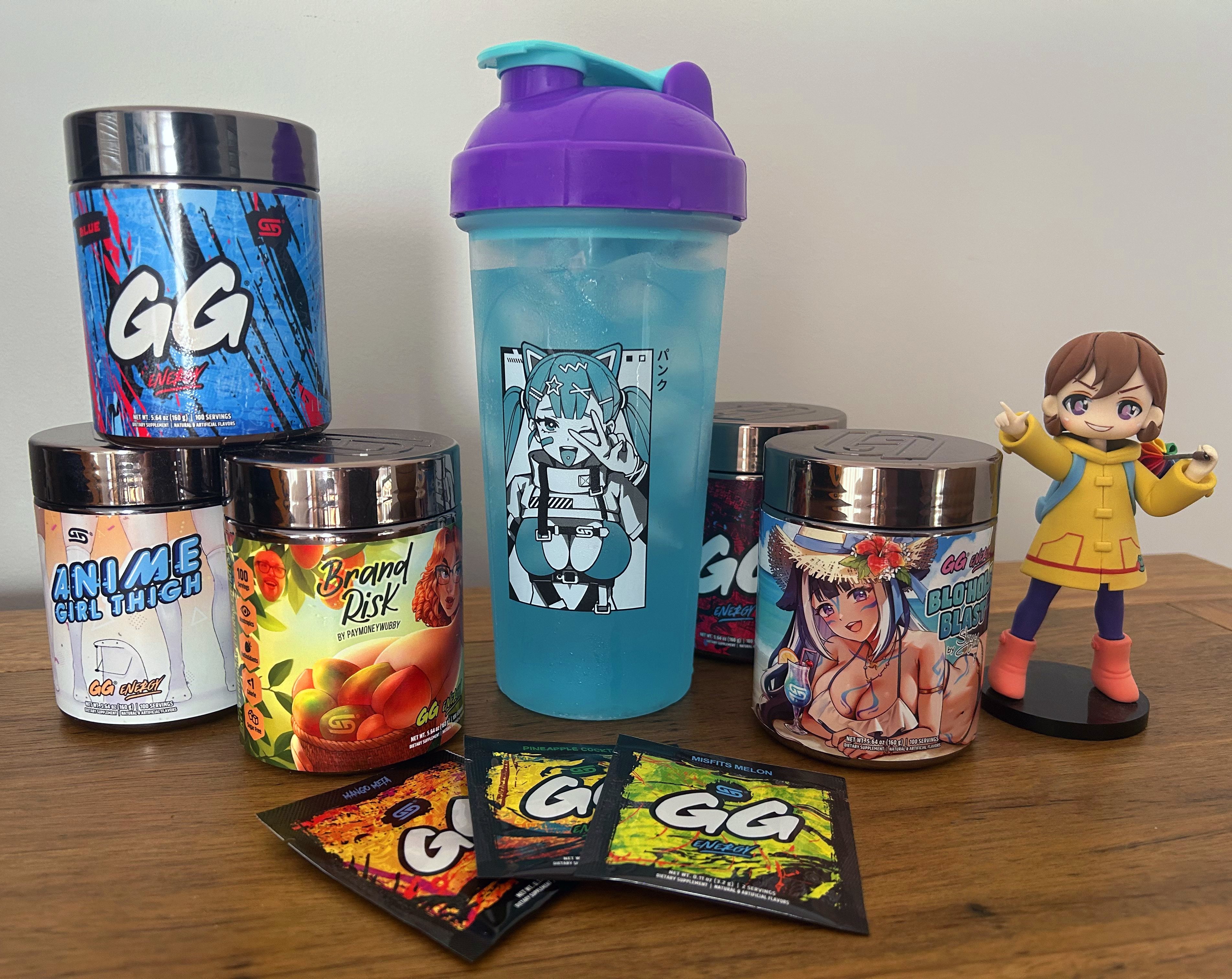 The Leader in Gaming Energy & Nutrition; Waifu Cups/Gaming Supplements