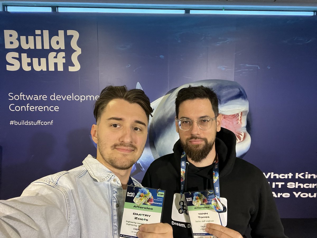 We are at #buildstuffconf in Vilnius!
If you are attending, come and say “hi” to @dmitryzaets and @one_desert