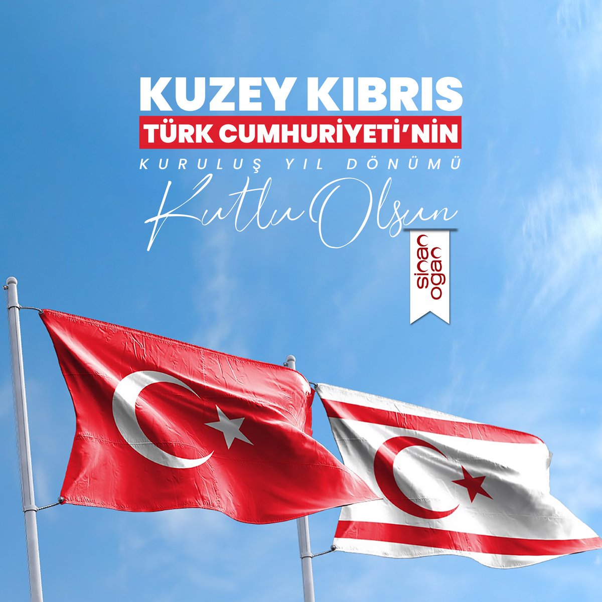 Kuzey Kıbrıs Türk Cumhuriyeti'nin kuruluşunun 40. yıl dönümünü kutluyorum. Kurucu Cumhurbaşkanımız Rauf Denktaş başta olmak üzere Kıbrıs davasının bütün kahramanlarını rahmetle anıyor, gazilerimize şükranlarımı sunuyorum. #KKTC40Yaşında