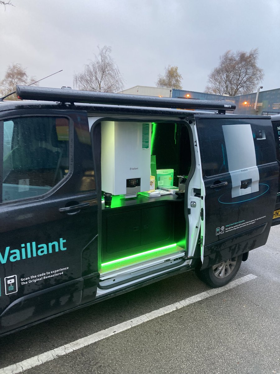 Stop 3 on the winter show van tour, here this morning at <a href="/CityPlumbingUK/">City Plumbing UK</a> Wigan (WN3 4HQ) discussing all things <a href="/vaillantuk/">Vaillant UK</a> 🐰💚

Stop by to find out more about our products and offers available 🤑