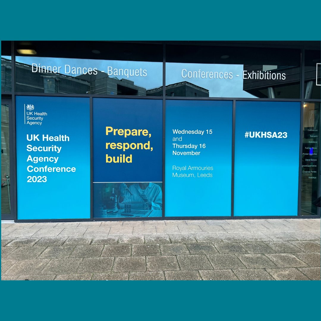 We're in Leeds for #UKHSA23 - we can't wait to get started &amp; hear from some great speakers over the next 2 days. Remember to use #UKHSA23 and tag us to share your thoughts and highlights throughout the conference.