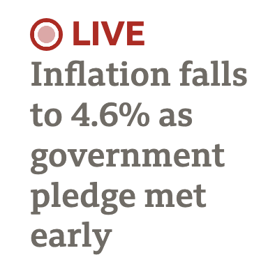 crimlawuk's tweet photo. Don't be fooled into believing that this was anything to do with the government at all.

Falling energy prices and sky high interest rates explain the fall in inflation.

Neither are controlled by the government. https://t.co/Fjjj7UjOcf
