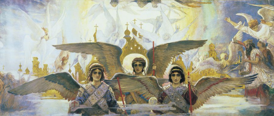 vircenturione's tweet photo. El gozo de los justos en el Señor, detalle.
1885 #Vasnetsov https://t.co/nVkJsHiWVf